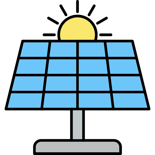 energia solar grátis ícone energia solar grátis ícone