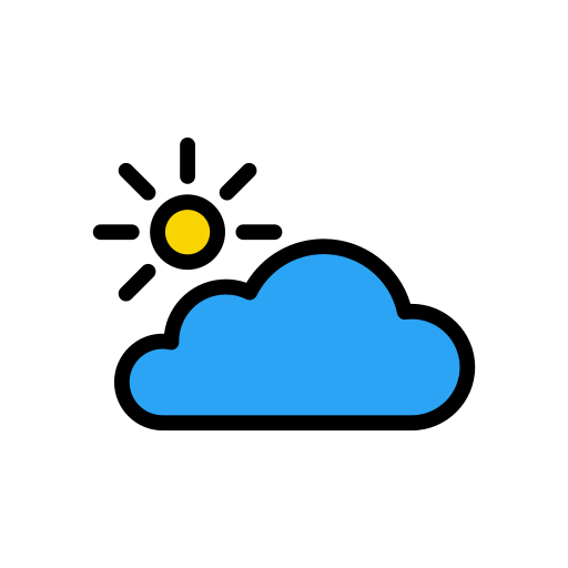 Cloudy - free icon