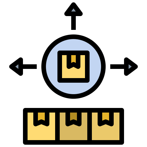Distribution free icon Distribution free icon