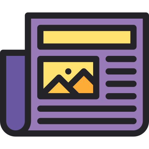 신문 무료 아이콘