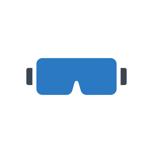 gafas de realidad virtual icono gratis