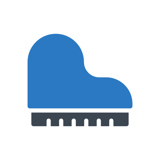 Piano Generic Blue icon