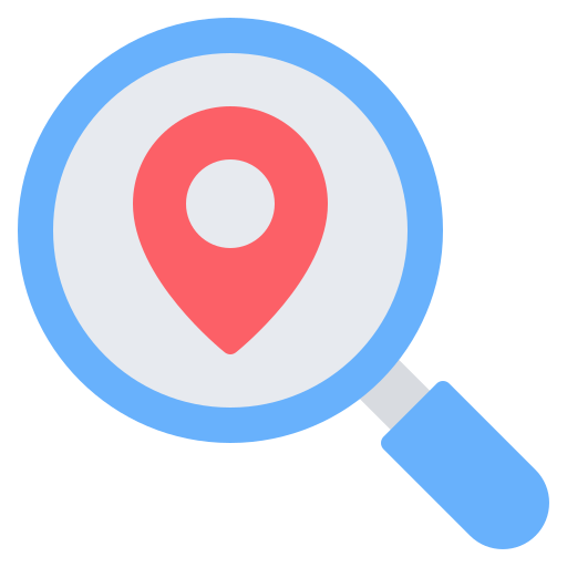 Search location Generic Flat icon