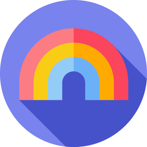 Rainbow - Free weather icons