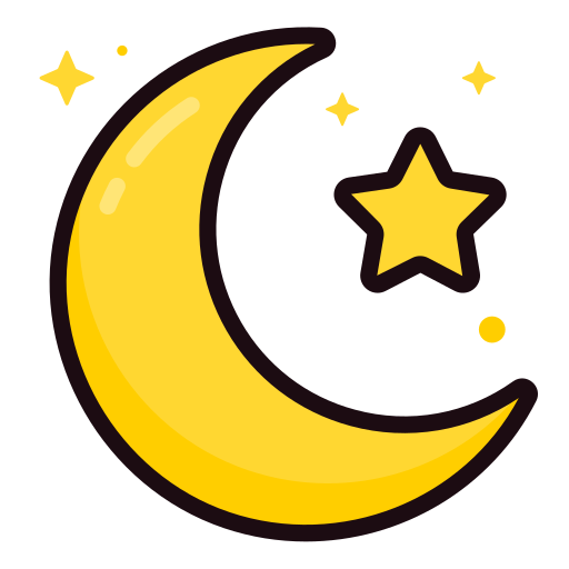 Free Yellow Moon SVG, PNG Icon, Symbol. Download Image.