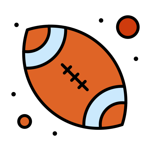 rugby icono gratis