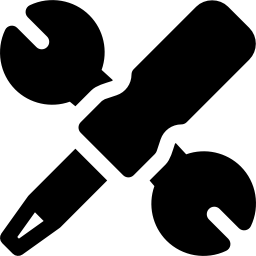 herramientas para reparar icono gratis