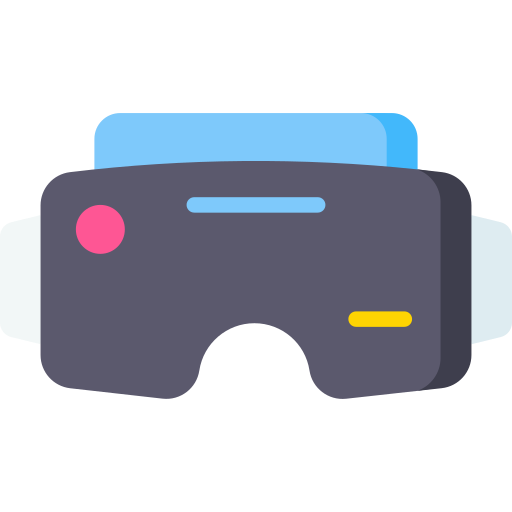 gafas de realidad virtual icono gratis