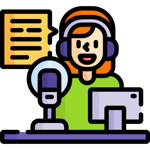 free podcasting clipart