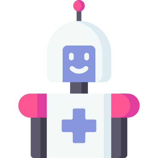 robot médico icono gratis