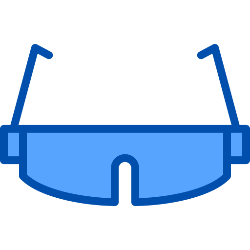 lentes de seguridad icono gratis