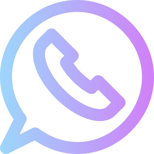 Super Basic Rounded Gradient Phone call icon