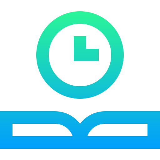 en train de lire Icône gratuit