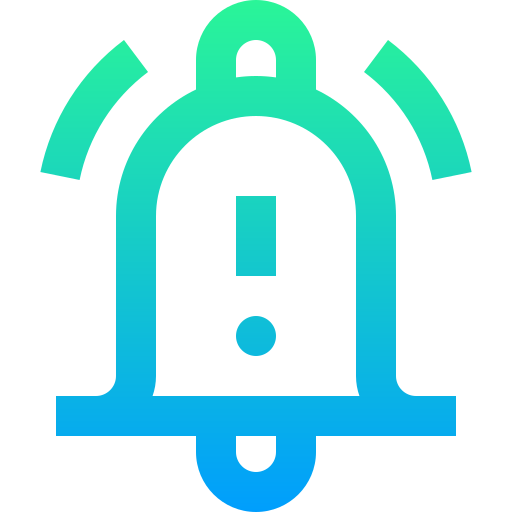 Notification bell - Free security icons