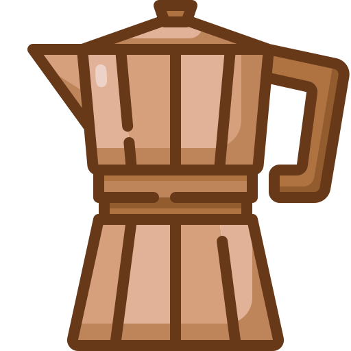 pot à moka Icône gratuit pot à moka Icône gratuit