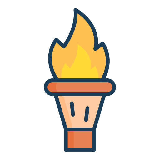 antorcha icono gratis