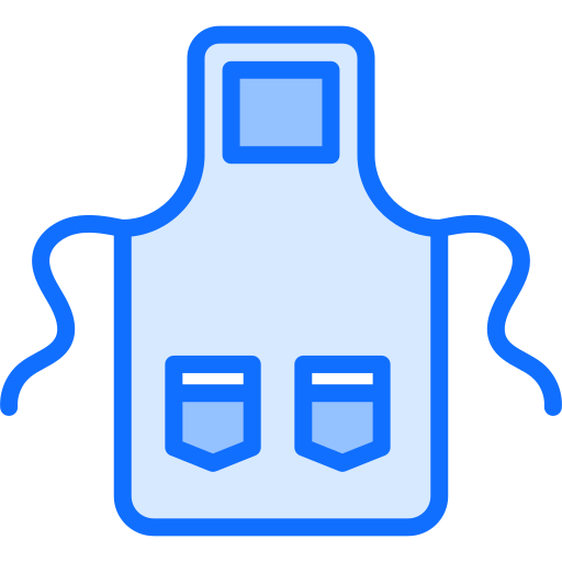 Apron Generic Blue Icon