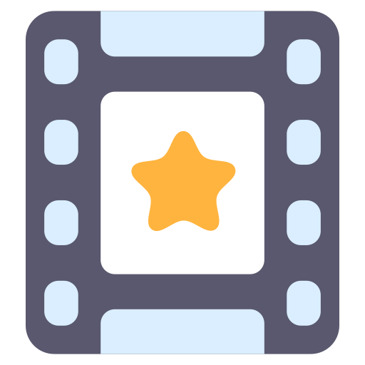 Film strip film Generic Flat icon