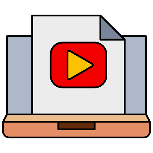 video tutorial icono gratis