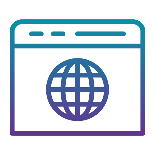 Website Generic Gradient icon