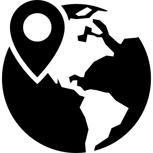 localización mundial  icono gratis