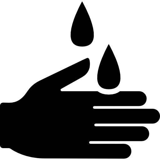 Washing hand free icon