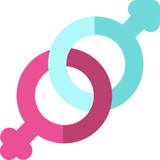 Gender Basic Rounded Flat Icon