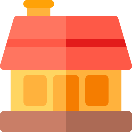 House Basic Rounded Flat icon