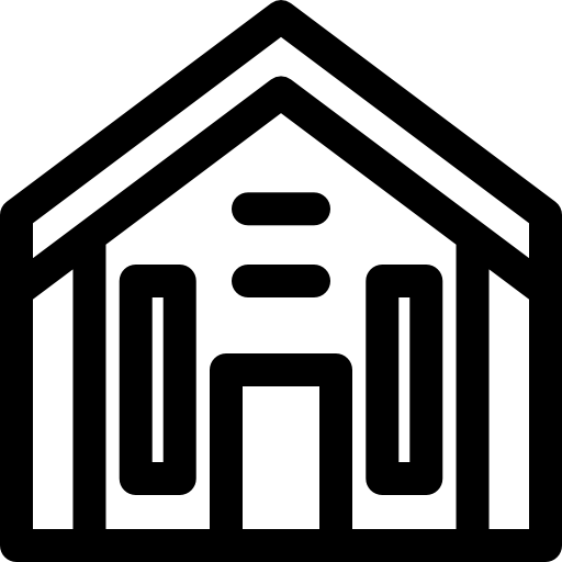 bungalow icono gratis