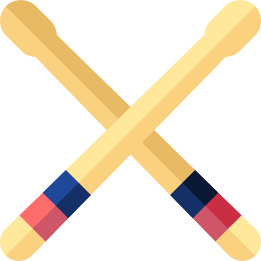 Drumsticks - Free music icons