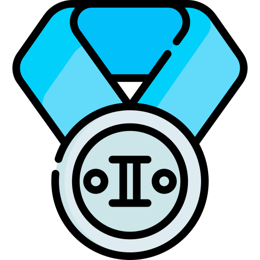 Silver Medal Free Icon