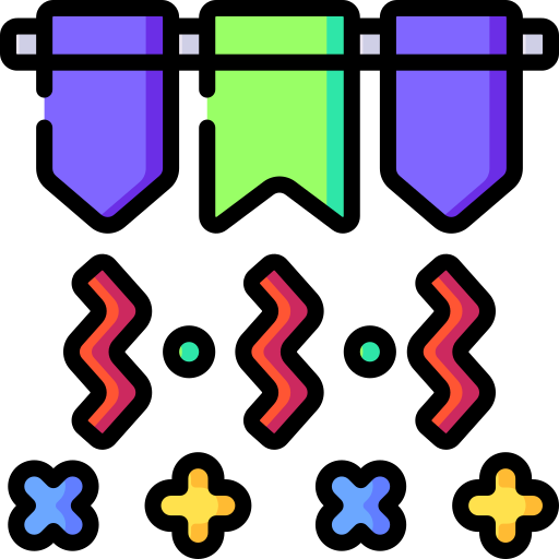 guirlande Icône gratuit