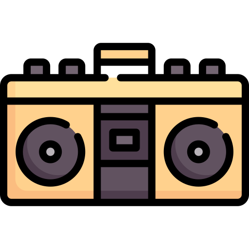 boombox grátis ícone boombox grátis ícone