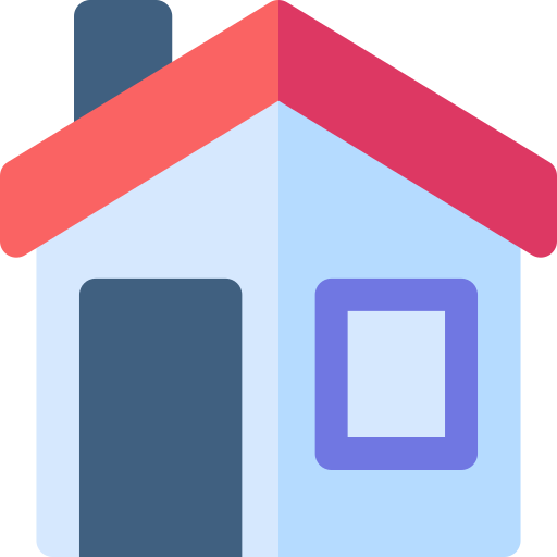 House Basic Rounded Flat icon