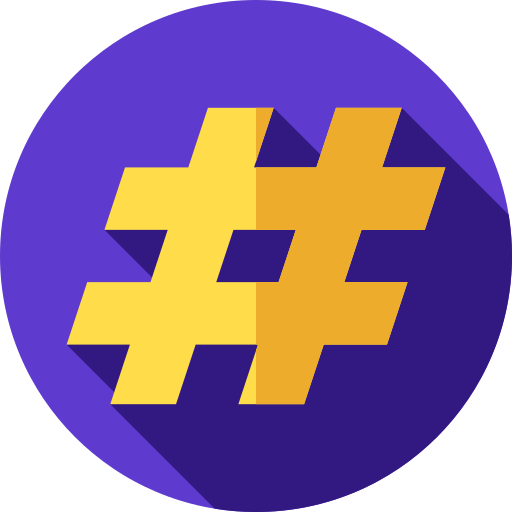 Hashtag - Free interface icons