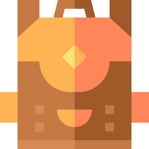 Backpack free icon