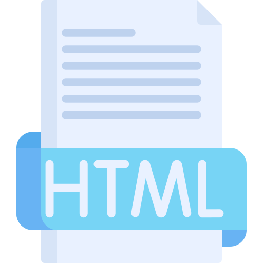 lenguaje html icono gratis