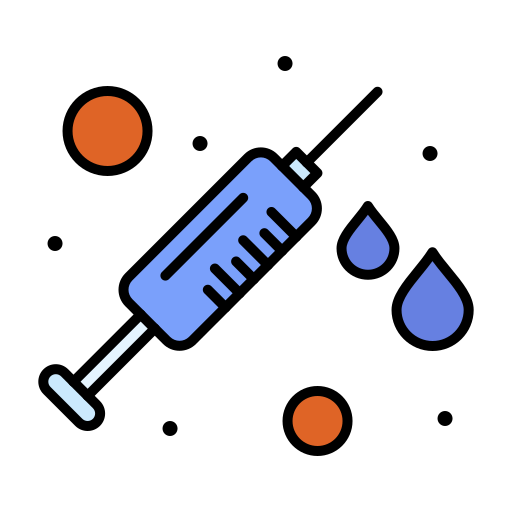 Vaccine free icon Vaccine free icon
