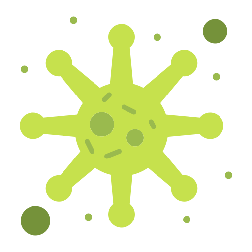 Bacteria free icon Bacteria free icon