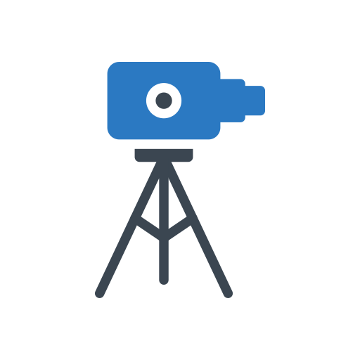 grabación de vídeo icono gratis