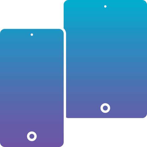 Smartphone Generic Flat Gradient icon