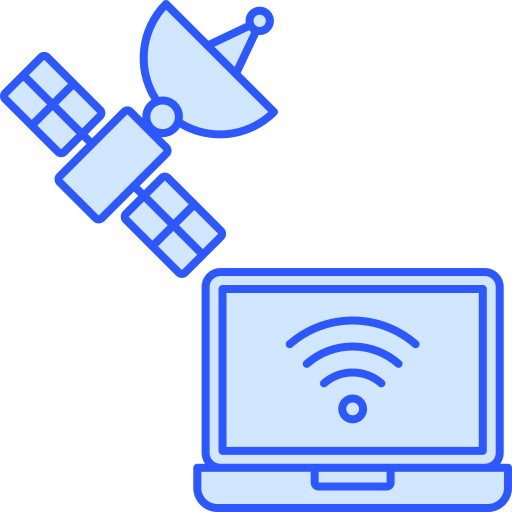 Satellite Generic Blue icon