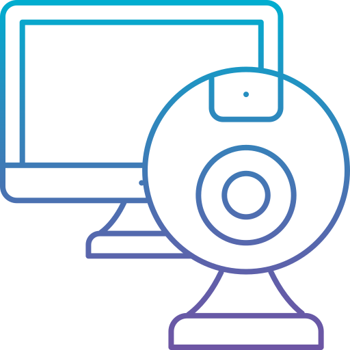 cámara web icono gratis