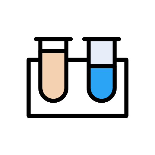 Flask Vector Stall Lineal Color icon