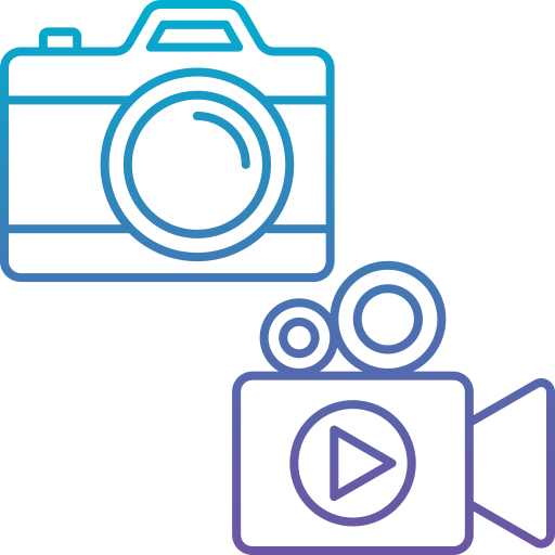 camara de video icono gratis