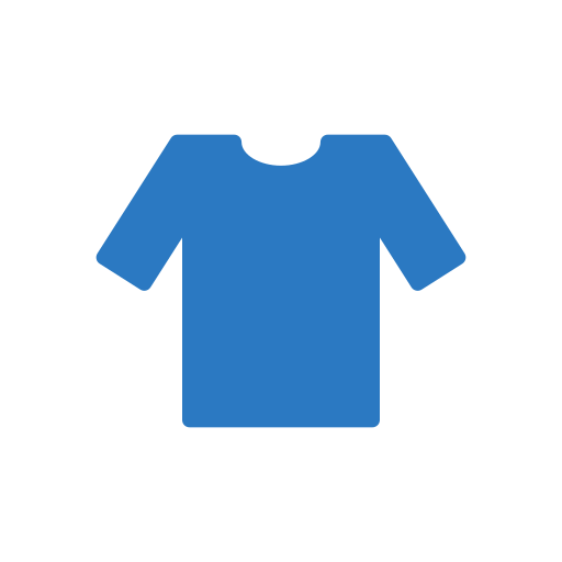 Shirt Vector Stall Flat Icon