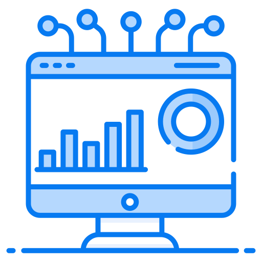 procesamiento analítico en línea icono gratis