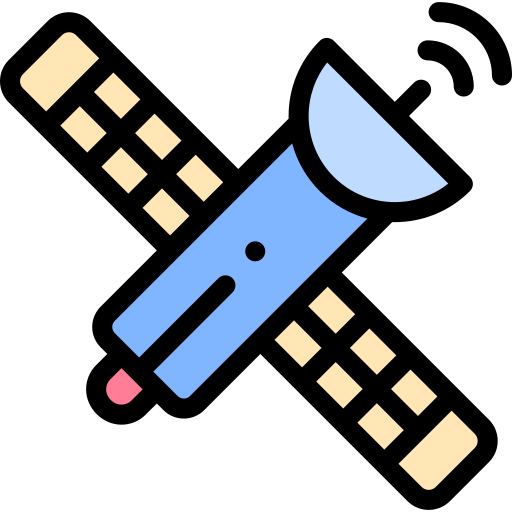 satélite icono gratis
