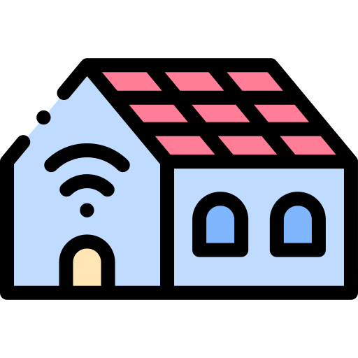 casa inteligente icono gratis