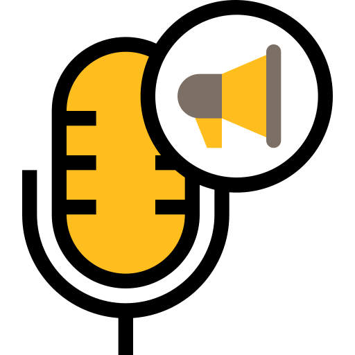 pódcast icono gratis